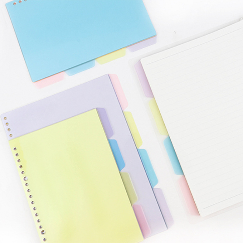 colorful  Dividers file folder